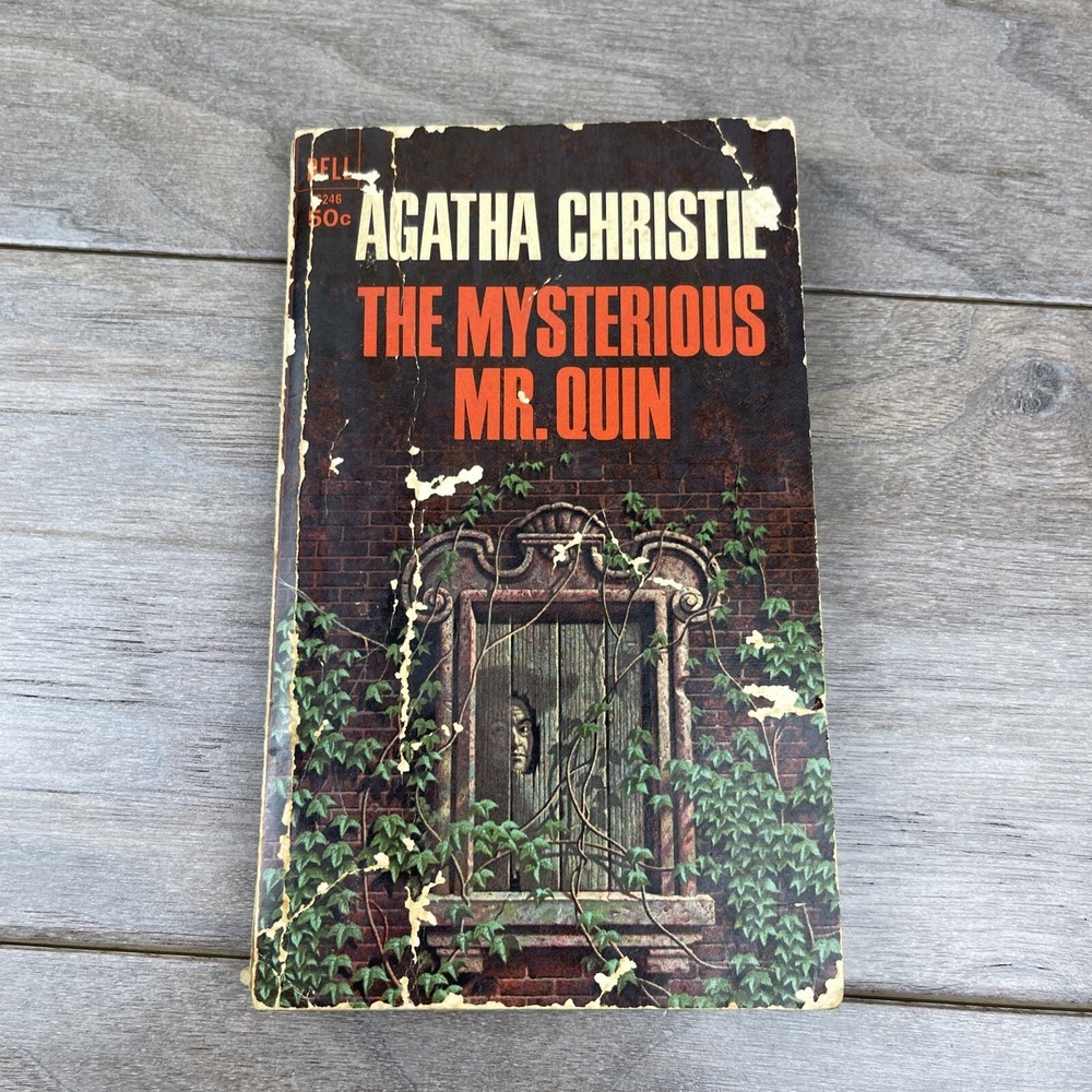 The Mysterious Mr. Quin Agatha Christie 1968 Vintage Dell Paperback Mystery Book